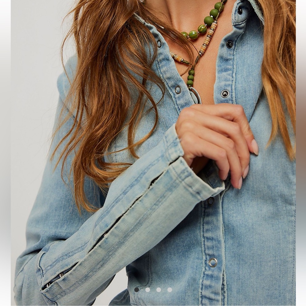 Free people denim dress